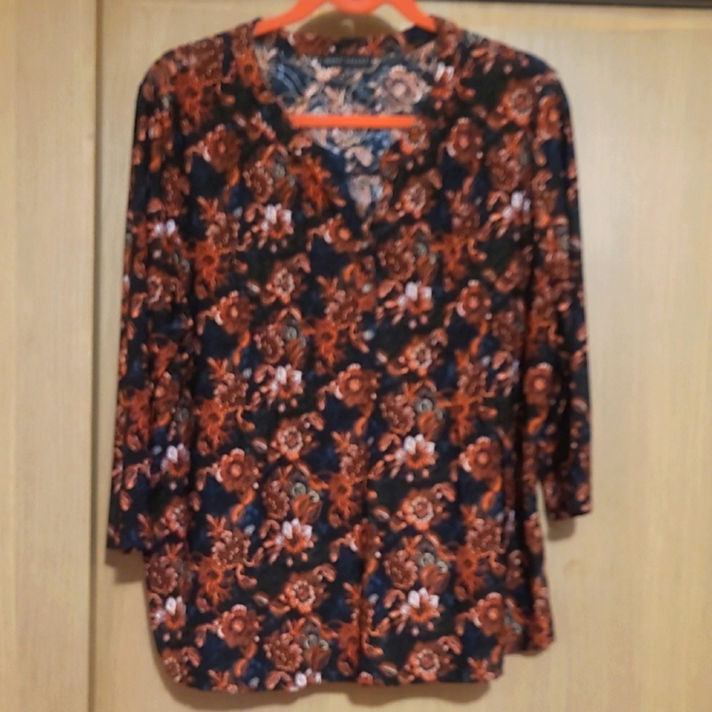 Floral Napa Valley Women's Top XL